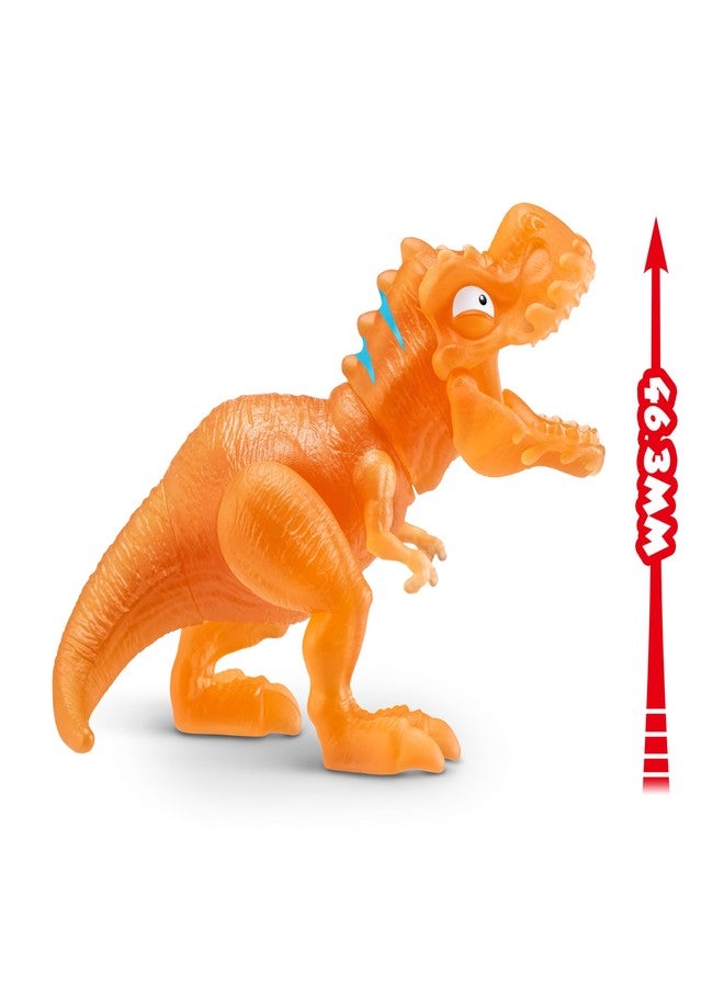 ZURU SMASHERS مجموعة ZURU Smashers Nano Jurassic Light Up Dino (عبوة من 3 قطع، تشكيلة عشوائية)، لعبة بيض ديناصور قابلة للتجميع مع أكثر من 5 مفاجآت للأولاد والأطفال - Image 3