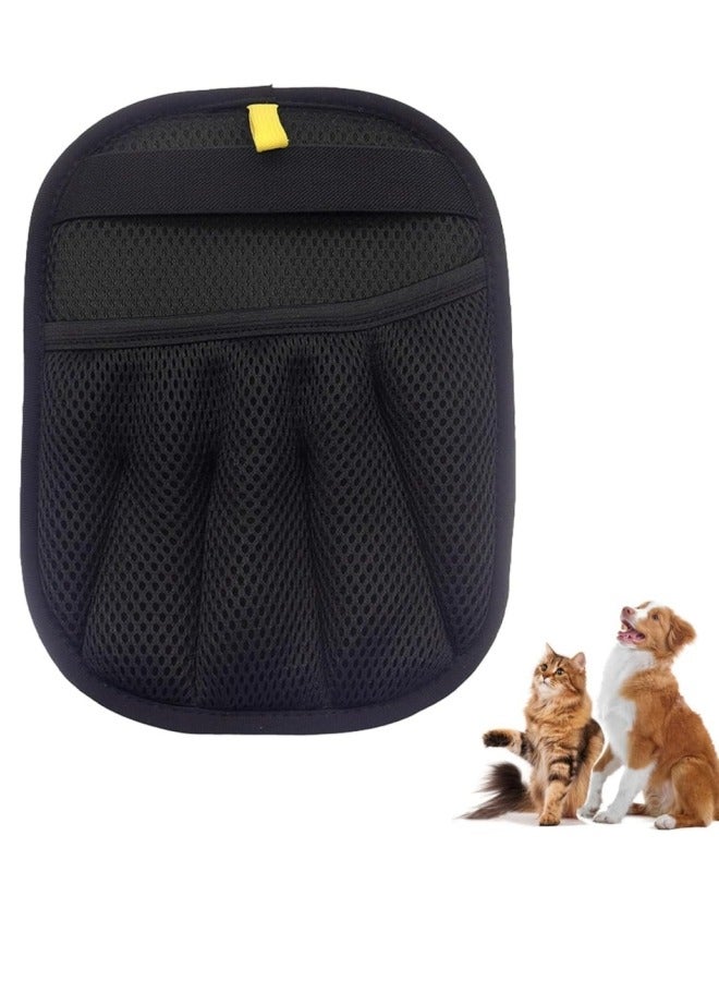 2pcs Pet Hair Removal Glove, Electrostatic Five-Finger Design, Reusable Fur Remover for Cats, Dogs, Couch, Carpet, Car Seat (1pc) - Image 1