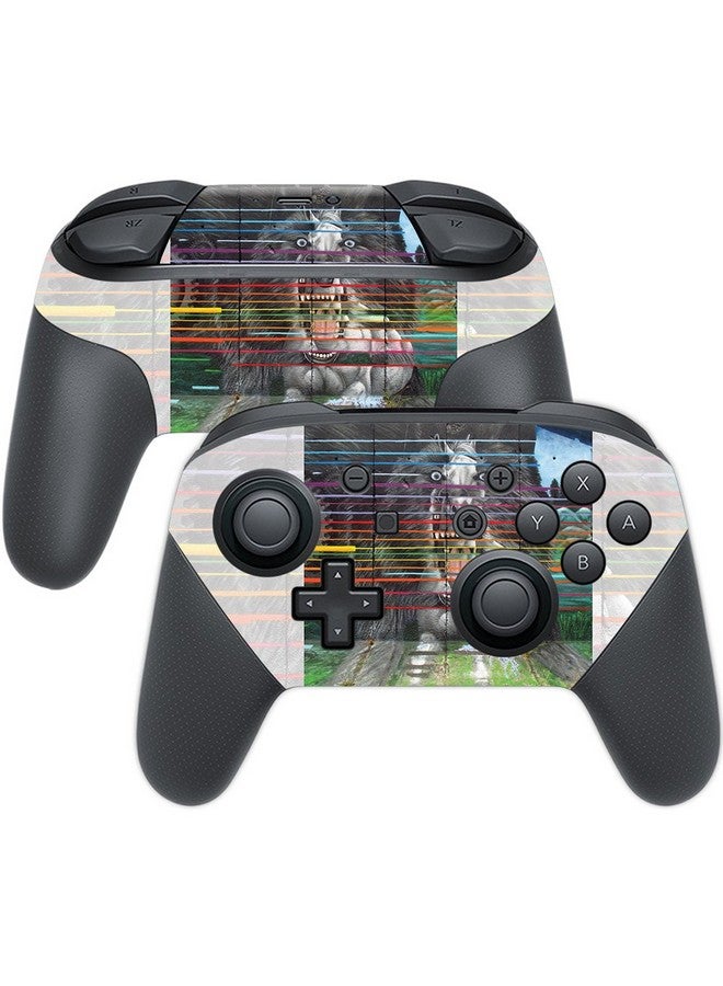 MIGHTY SKINS Mightyskins Skin Compatible With Nintendo Switch Pro Controller Wild Animal | Protective, Durable, And Unique Vinyl Decal Wrap Cover | Easy To Apply, Remove, And Change Styles | Made In The Usa  - Image 1