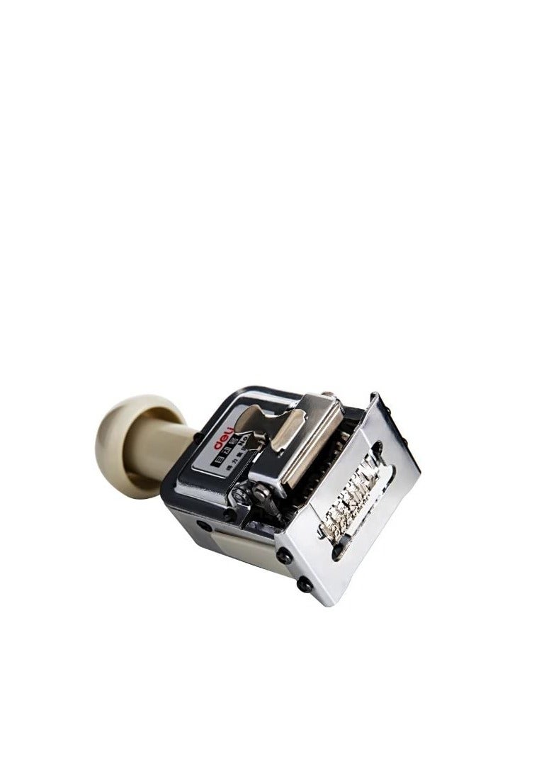 Deli E7506 Numbering Machine Very clear number marking with integrated ink pad E7506- - Image 4