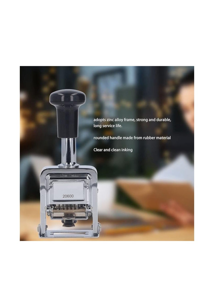 Deli E7506 Numbering Machine Very clear number marking with integrated ink pad E7506- - Image 5