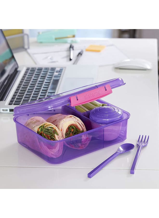 Sistema Lanch Box 1.25 Liters - Cranberry - Image 5