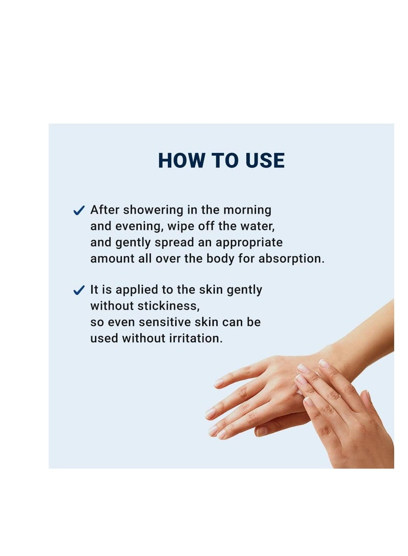 derma b DERMA B CeraMD Repair Body Cream, Unscented Moisturizer for Dry and Rough Skin, Relieves Itchiness due to Dryness, Fragrance Free, 14.54 Fl. Oz., 430ml  - Image 5
