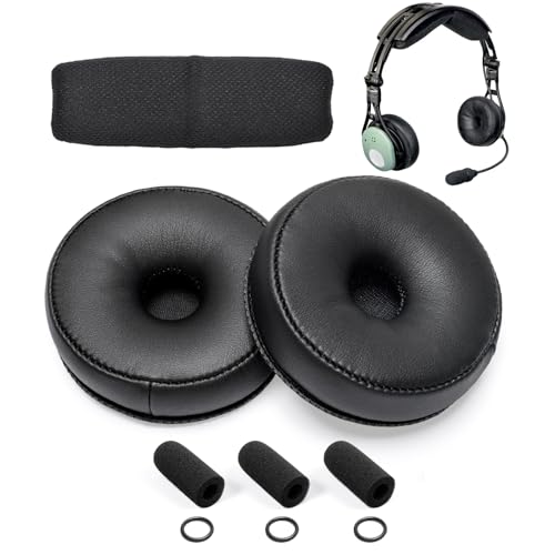 Voarmaks Refresh Kit for DC PRO Series - Compatible with David Clark DC Pro X, DC Pro X2 Aviation Headsets Including Ear Seals, 3 Mic Covers, Soft Fabric Head Pad - Image 1
