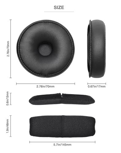 Voarmaks Refresh Kit for DC PRO Series - Compatible with David Clark DC Pro X, DC Pro X2 Aviation Headsets Including Ear Seals, 3 Mic Covers, Soft Fabric Head Pad - Image 3