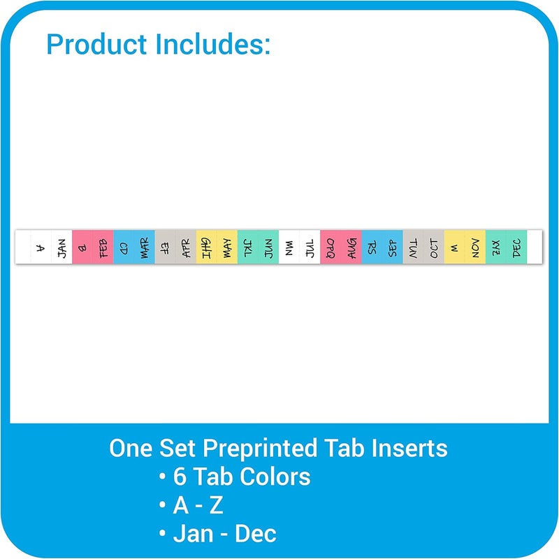 C-Line 13-Pocket Poly Expanding File - Junior Size for Receipts and Checks, 10 x 5 Inches, Includes Tabs - Image 4