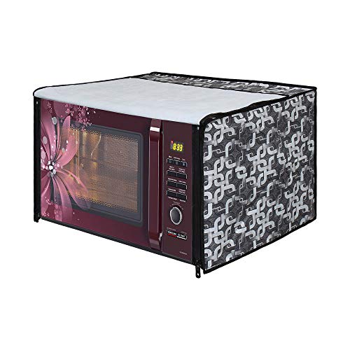 Lithara Printed Waterproof Microwave Oven Cover for Samsung Microwave Oven Cover 20 litre GW732KD-B/XTL | Sams38 (Multicolor) - Image 1