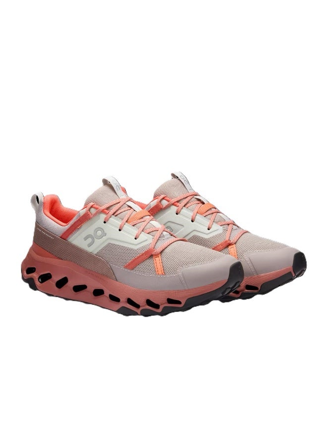 اون راننج حذاء رياضي مقاوم للماء للنساء من ON Cloudhorizon - برتقالي/وردي - Image 3