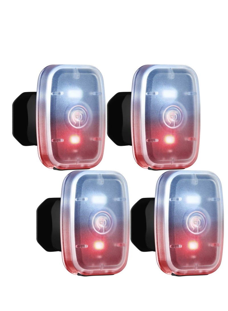 Y&D Running Light USB Rechargeable Safe LED Clip-on Strobe with 5 Lighting Modes High Visibility Accessories for Cycling Hiking Walking at Night - Image 1