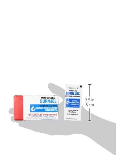 Water Jel 2421 WaterJel Unit Dose Burn Gel 35 gm Packet Pack of 6 - Image 2