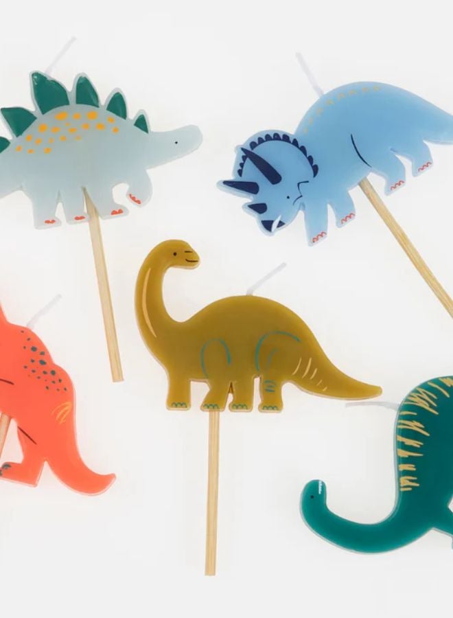 Meri Meri Mini Dino Candles - Image 3