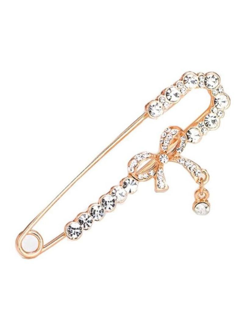 Stone Studded Brooch - Image 1
