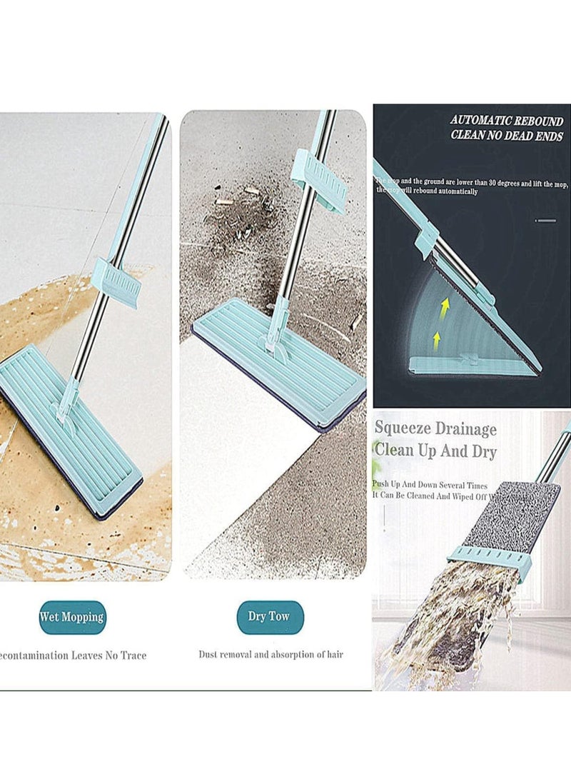 Handheld Floor Mop with Telescopic Handle and Self-Squeezing System – Easy and Efficient Cleaning - Image 5