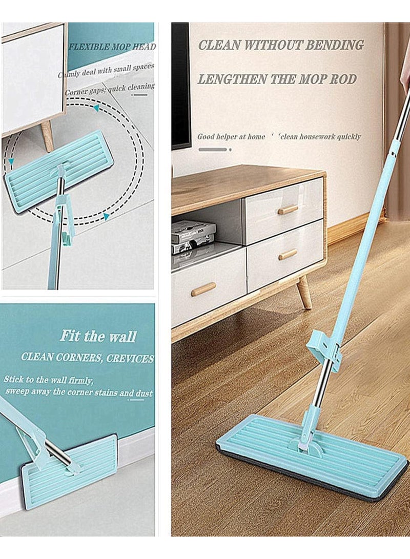 Handheld Floor Mop with Telescopic Handle and Self-Squeezing System – Easy and Efficient Cleaning - Image 4