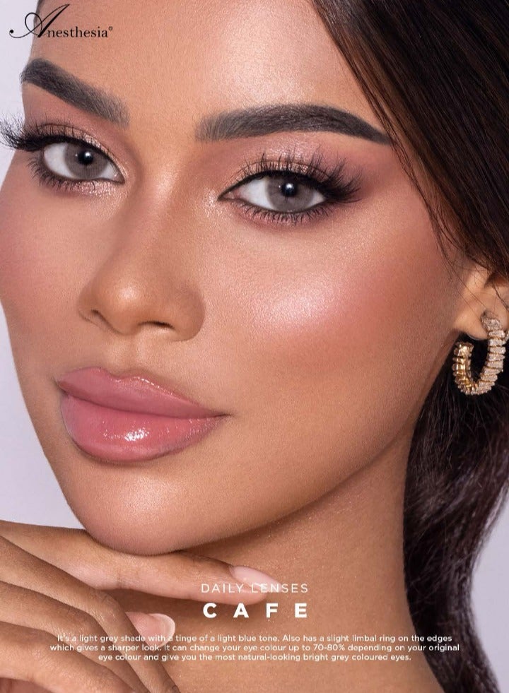 أنستازيا عدسات أنستازيا وانس اللاصقة الملونة اليومية -كافيه - Image 3