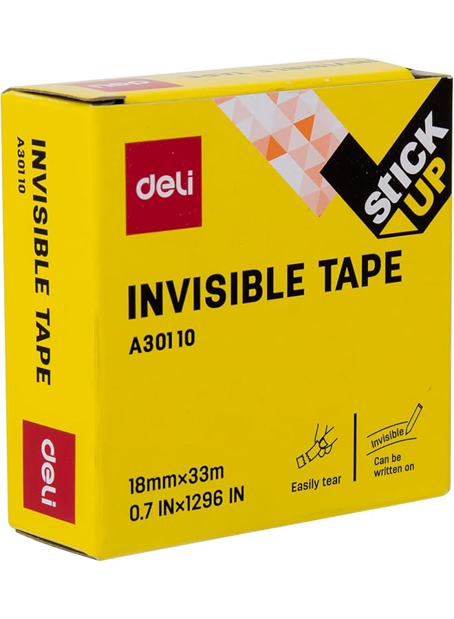 Deli Invisible Office Tape 33 Meter Length - Image 5