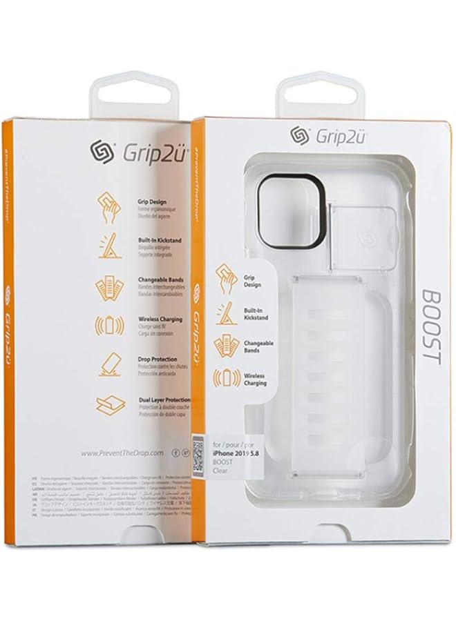 Grip2U Boost Case With For iPhone 11 Pro Max Clear - Image 1