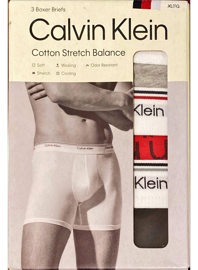Calvin Klein Jeans Cotton Stretch Balance Pack of 3 - Image 1