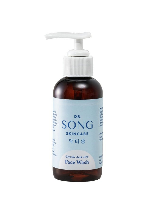 Dr Song Korean Skin Care - Dr Song Glycolic Acid Face Wash - Exfoliating Face Wash with 10% Glycolic Acid, AHA for Anti Aging, Acne and Wrinkles Korean Beauty  - Image 1