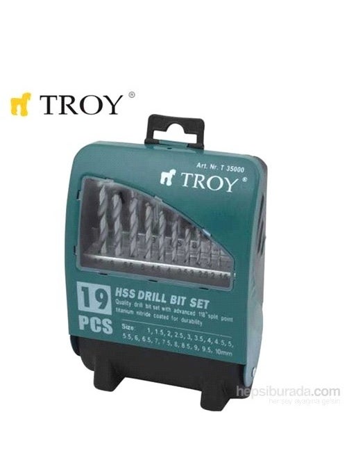 Troy - 35000 Hss Drill Bit Set - Image 1