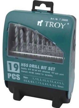 Troy 35000 Hss Drill Bit Set  - Image 1