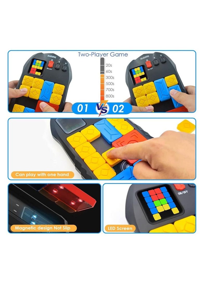 Super Slide Puzzles Brain Games, with 500+ Levels Electronic Handheld Game, Challenges Brain Teaser Puzzles, Learning & Education Travel Stem Toys for Kids and Adults  - Image 3