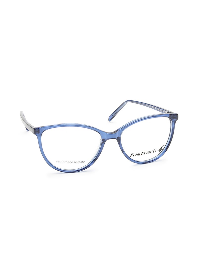 fastrack Blue Cateye  Rimmed Eyeglasses  - Image 2
