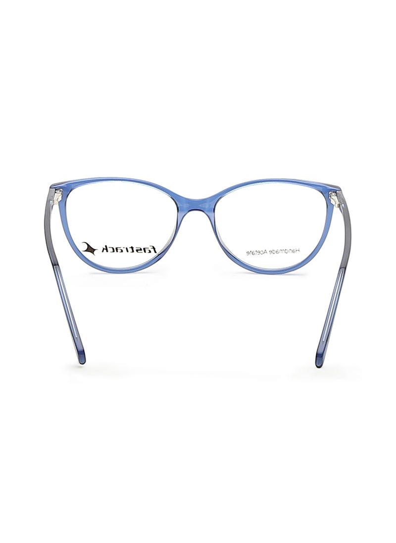 fastrack Blue Cateye  Rimmed Eyeglasses  - Image 4