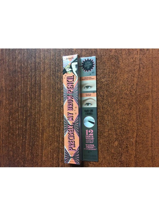 benefit قلم حواجب بينيفيت بدقة، بني داكن محايد، 0.08 جرام - Image 2