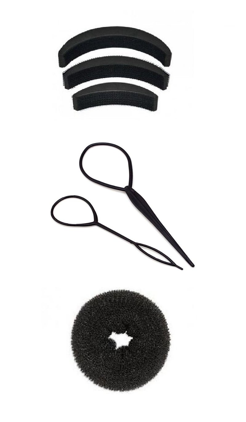 Out of the Box Out Of Box Puff Bumpits 3 Pieces with Donut Bun And Topsy Tail Maker Combo - Image 3