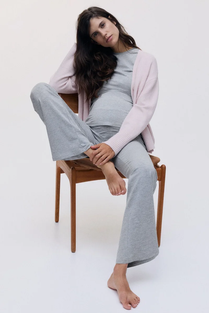 H&M MAMA Before &amp; After Flared trousers