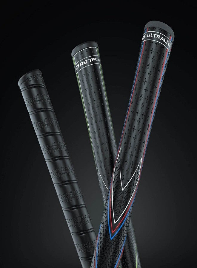 JumboMax Golf Grips STR8 Tech UltraLite Non-Tapered Golf Club Grips, Super-Oversized Profile Golf Driver Grip, Pack of 1, X-Large (+ 3/8") - Image 3