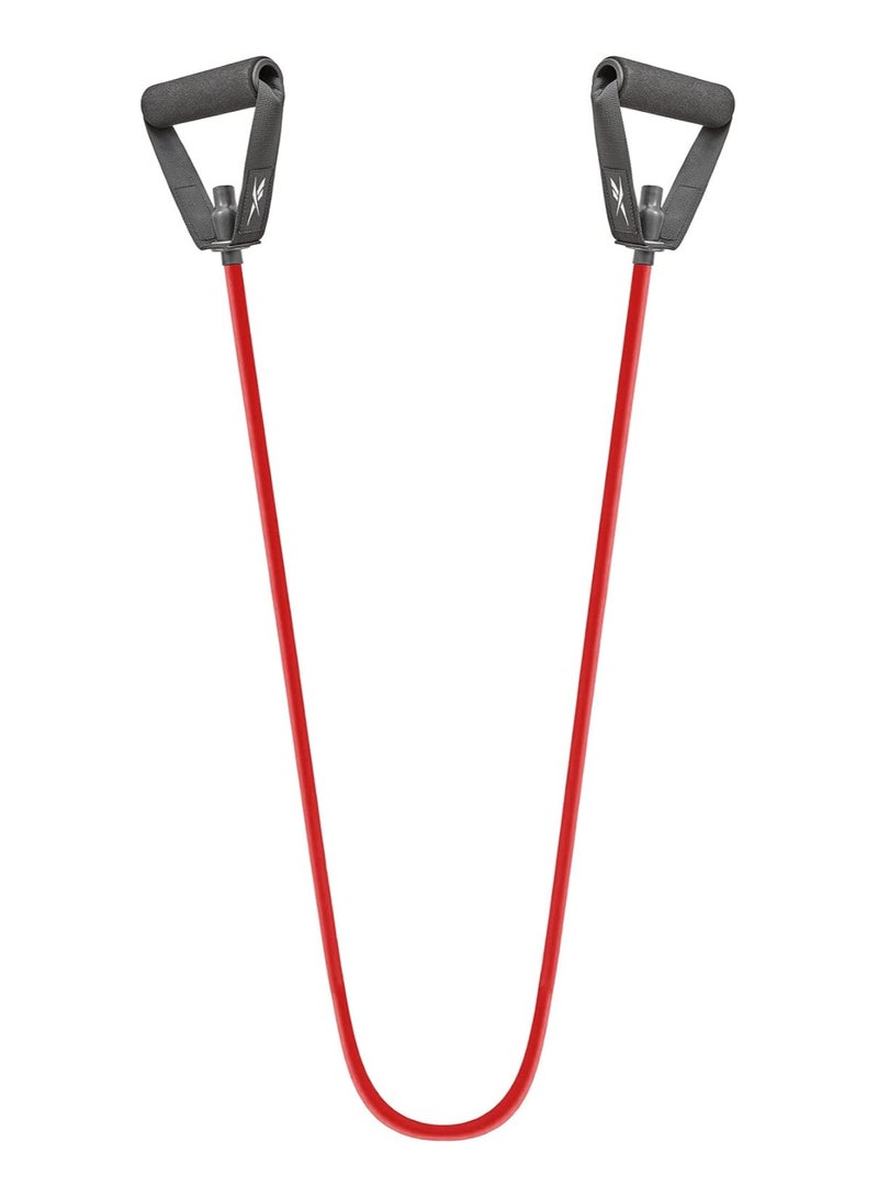 Reebok resistance tube band level 2 Medium Red - Image 2