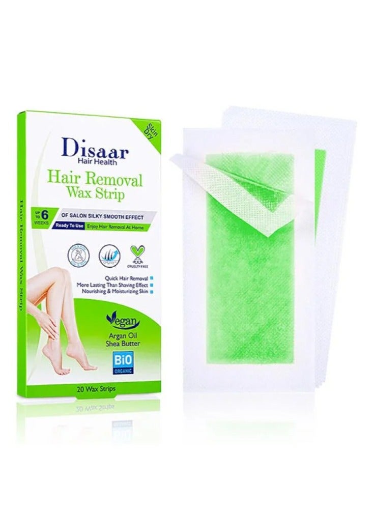 Disaar Hair Removal Wax Strip with Argan Oil And Shea Butter - Image 1