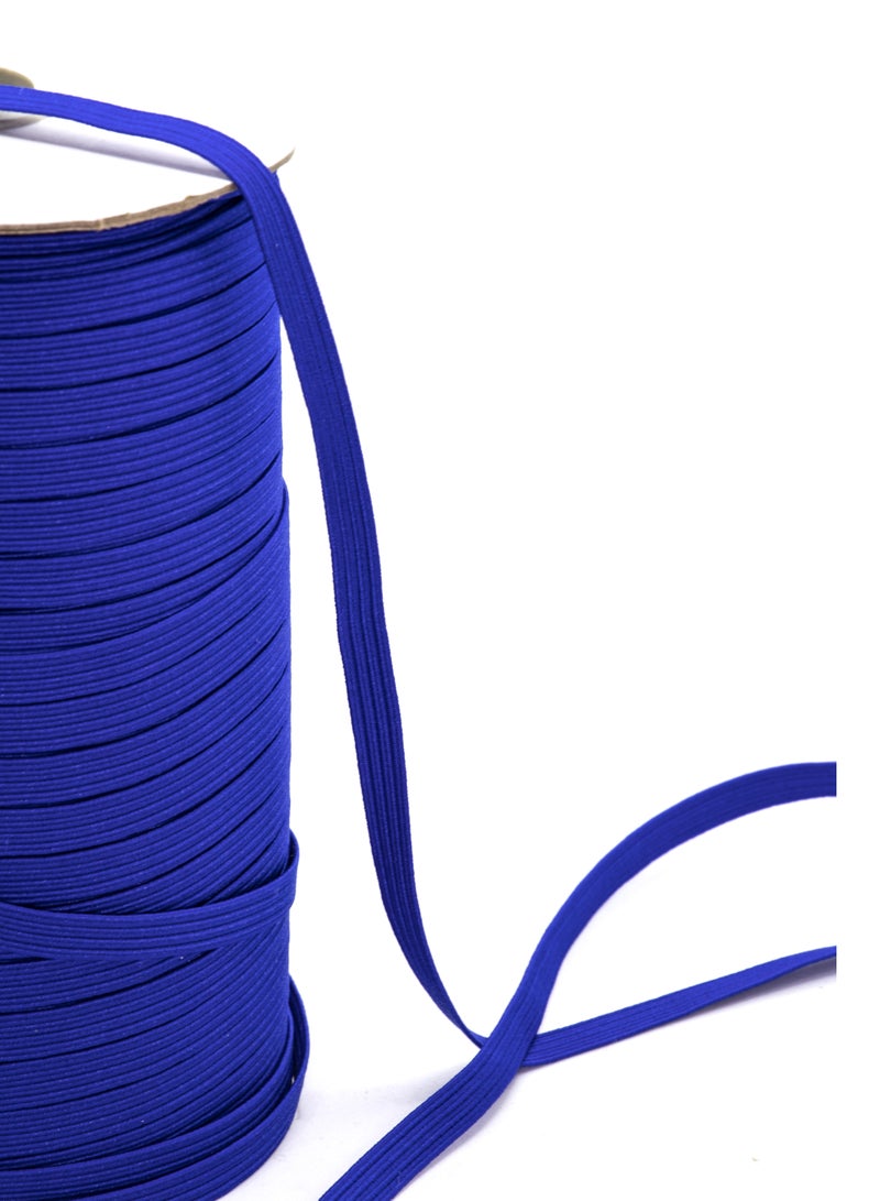 Premium Elastic Band - 6mm, 144 Yards Roll - Blue - Ideal for Sewing and Crafting - Image 2