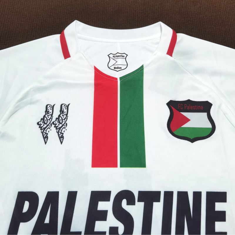 قميص كرة القدم الفلسطيني 21-25 إصدار جماهيري خاص ملابس كرة القدم ملابس تدريب - Image 3