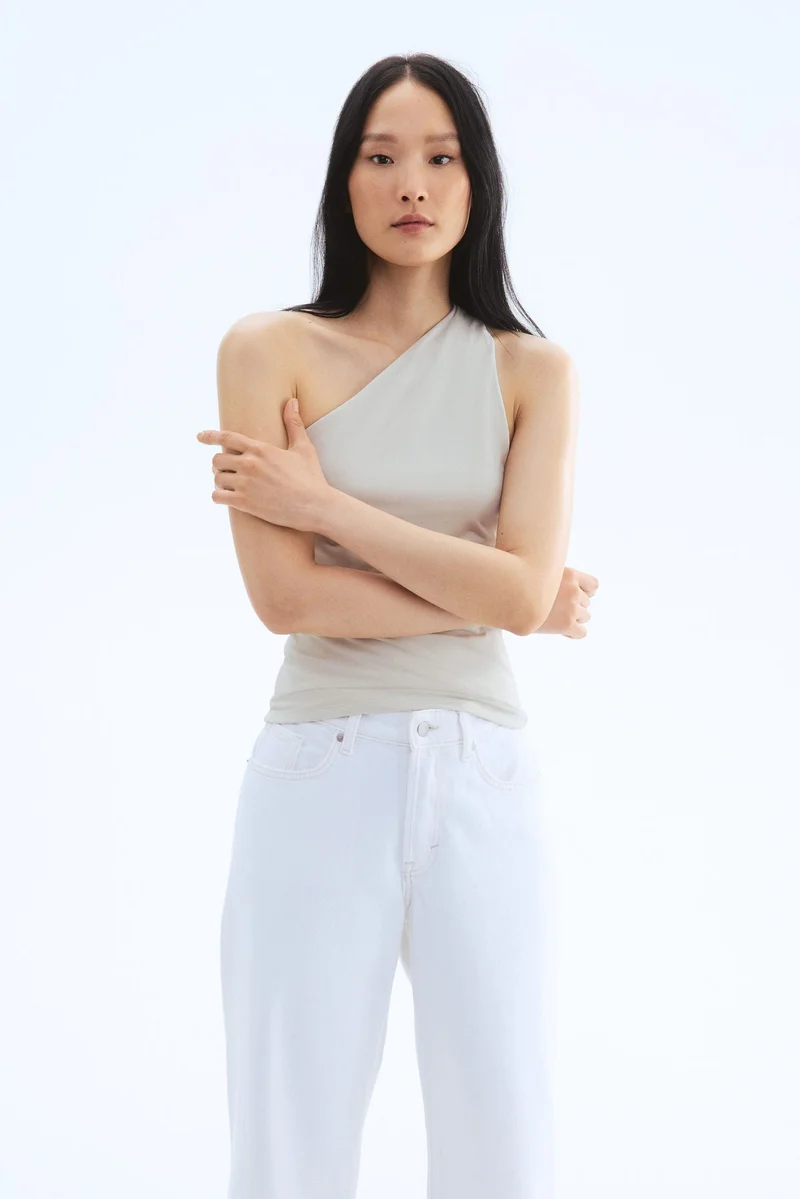 H&M One-shoulder top