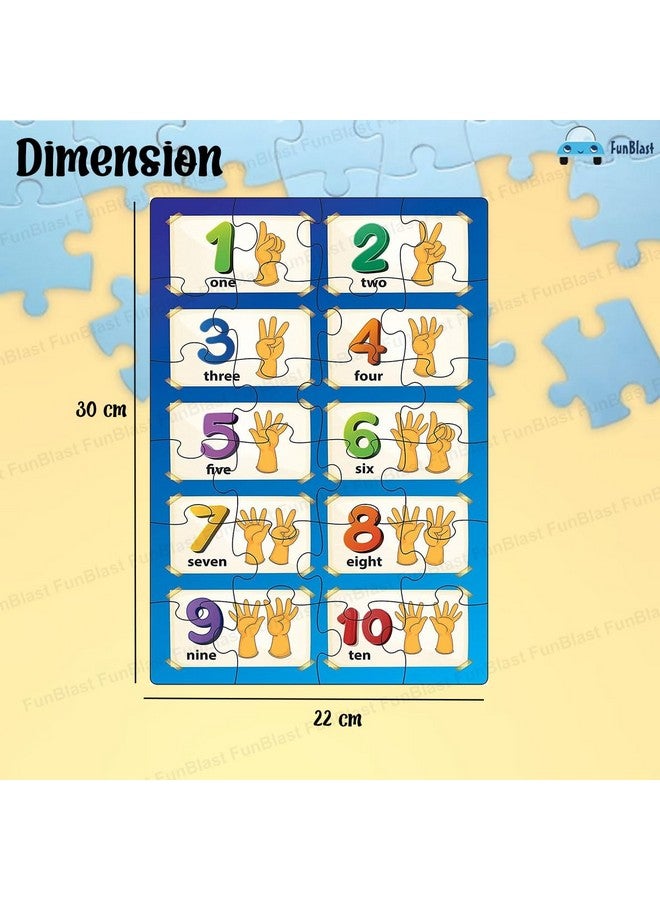 فنبلاست لعبة تركيب الصور المقطوعة للأطفال من سن 3 إلى 5 سنوات - 24 قطعة (متعددة الألوان، مقاس 30×22 سم) - Image 2