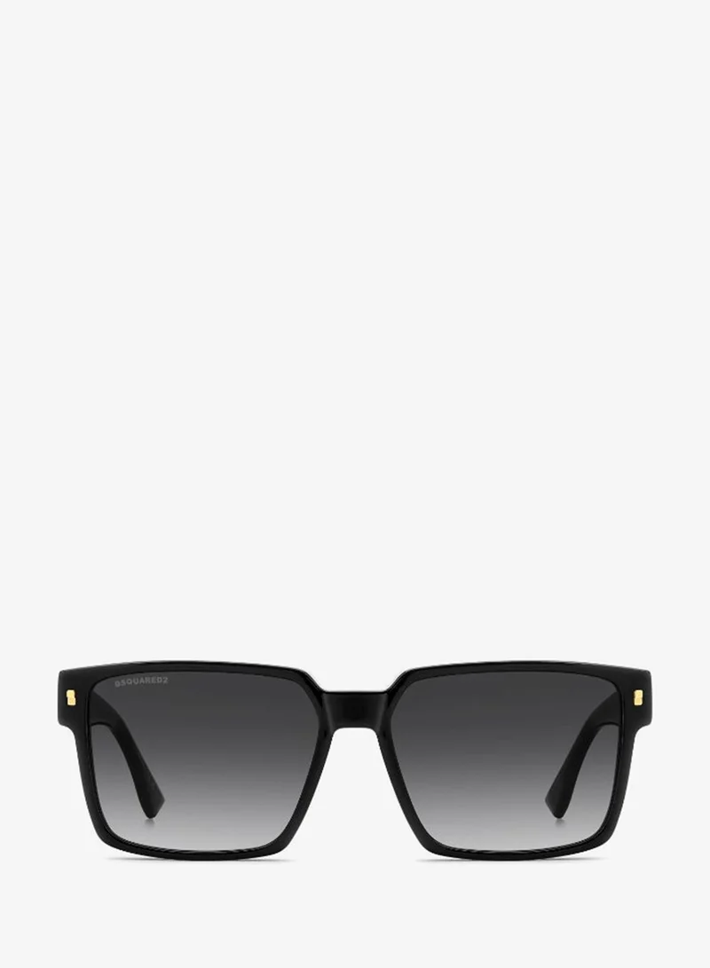 Dsquared2  DSQUARED2 D2 0202/G/S Sunglasses Black Square  | Best Price UAE