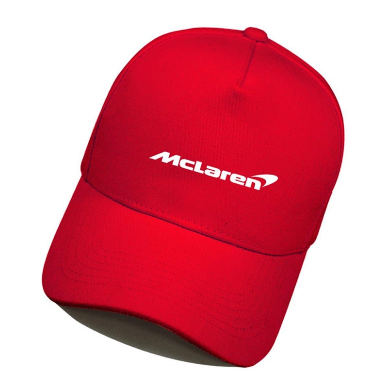 Mclaren Team F1 Racing Enthusiast Sports Motorcycle Cycling Casual Men And Women Couple Logo Duck Tongue Baseball Cap - Image 4
