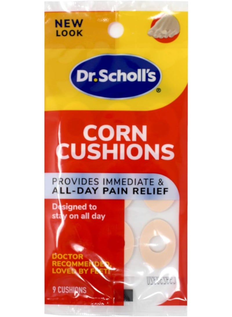 Dr. Scholl's Corn Cushions Foot Pain Relief & Pressure Protection Soft Cushioning Pads 9 Count - Image 1
