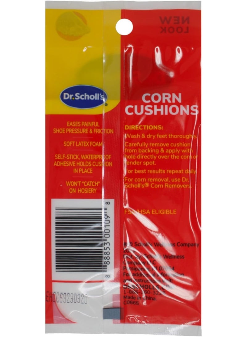 Dr. Scholl's Corn Cushions Foot Pain Relief & Pressure Protection Soft Cushioning Pads 9 Count - Image 2