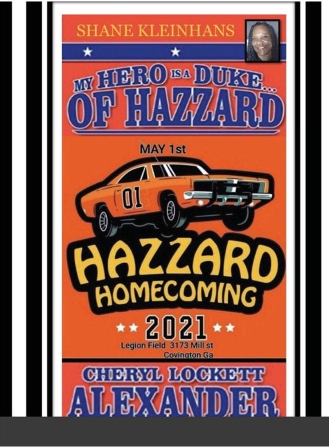 My Hero Is a Duke of Hazzard Shane Kleinhans Hazzard Homecoming 2021 - Hardback