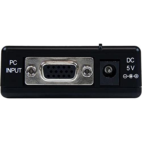 StarTech.com High Resolution VGA to Composite (RCA) or S-Video Converter - PC to TV Video Adapter - 1600x1200 RGB to TV, TAA (VGA2VID) - Image 2