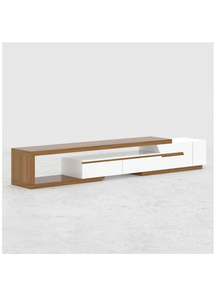 Generic Modern TV Unit, White*beige - CHTV16  - Image 3