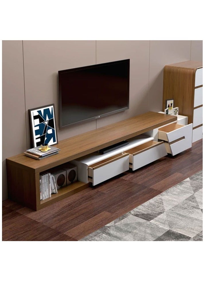 Generic Modern TV Unit, White*beige - CHTV16  - Image 4