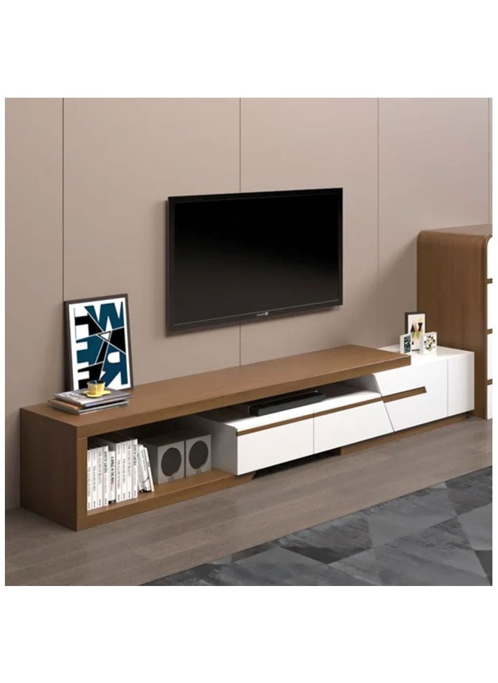 Generic Modern TV Unit, White*beige - CHTV16  - Image 5