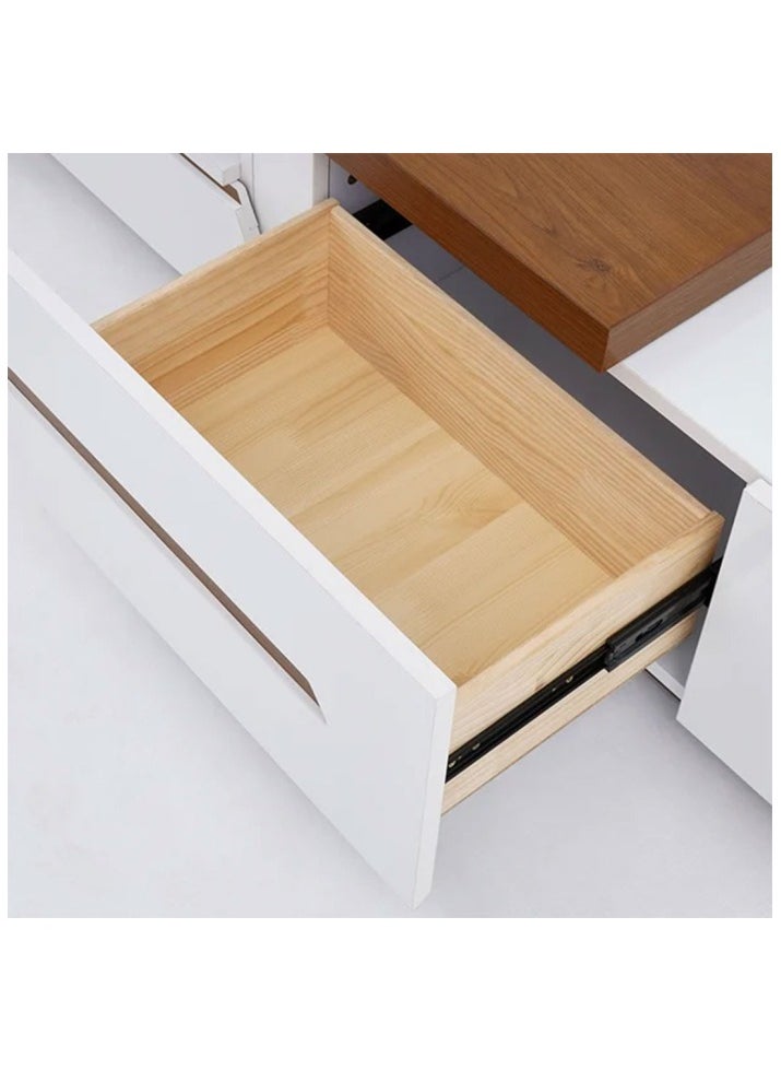 Generic - Modern TV Unit, White*beige - CHTV16 - Image 1