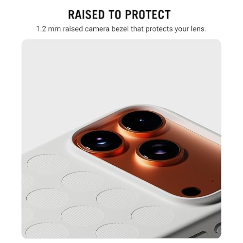 DailyObjects iPhone 17 Pro Stack Signature Magnetic Case Cover | Compatible with Magsafe | Camera & Body Protection | Shock/Scratch Proof| Dual Hybrid Protection | Wireless Charging - Slate Grey - Image 3