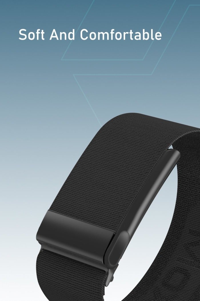 Moxedo Fit-Weave Nylon Braided Band Adjustable Replacement Strap Breathable Nylon and Odor Resistant Health and Fitness Tracker Compatible for Whoop 5.0 - Black - Image 3